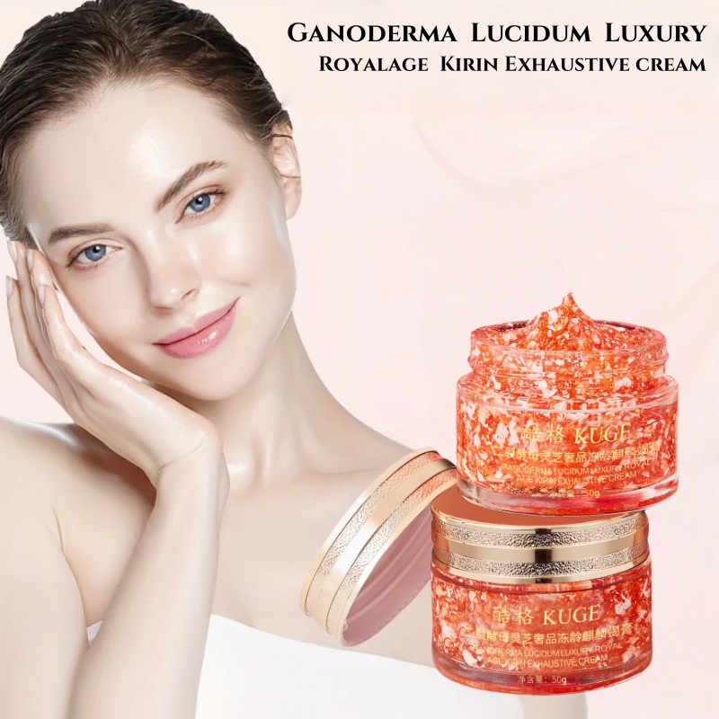 비피드 효모와 영지버섯이 함유된 50g 럭셔리 안티에이 - Luxury Glow Skincare 리뷰 및 가격